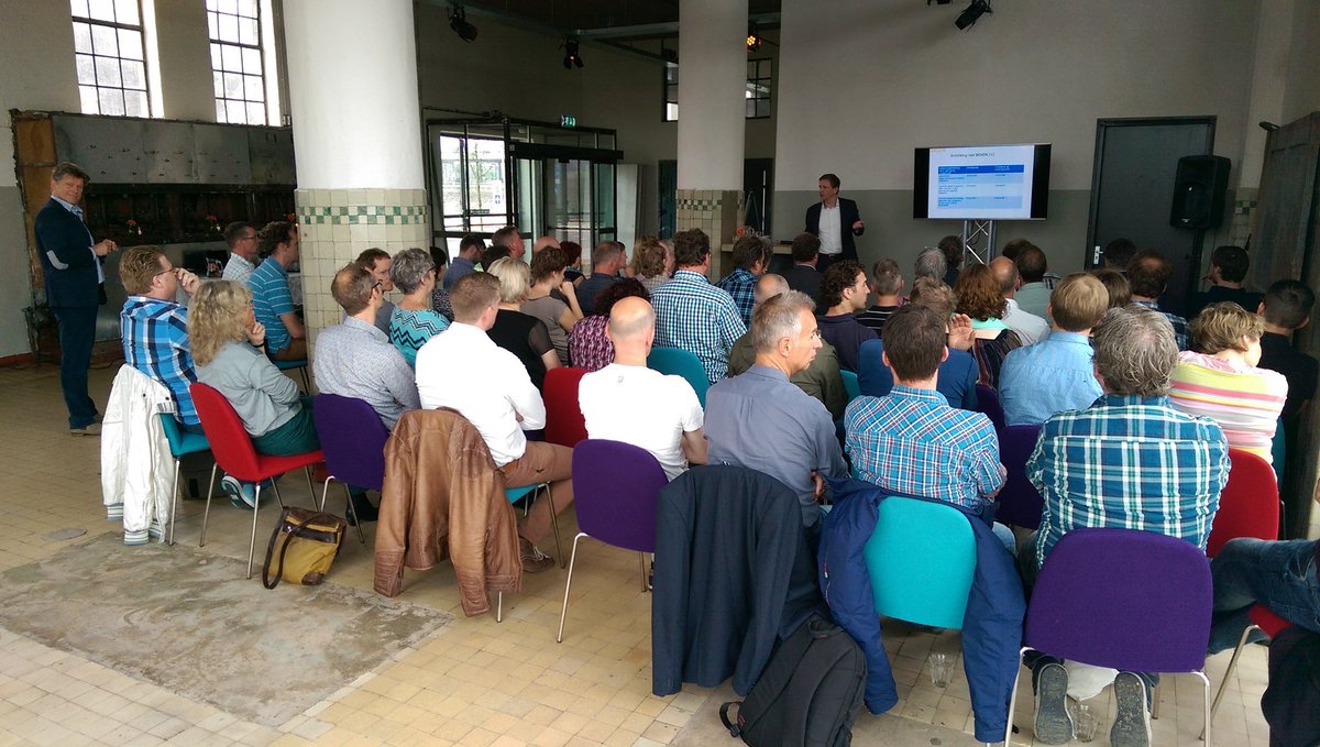 In een sfeervol <a href="/hetkoelhuis/">Het Koelhuis</a> informeert <a href="/RuudBoot/">Ruud Boot</a> de Gelderse gemeenten en OD's over #BIDON