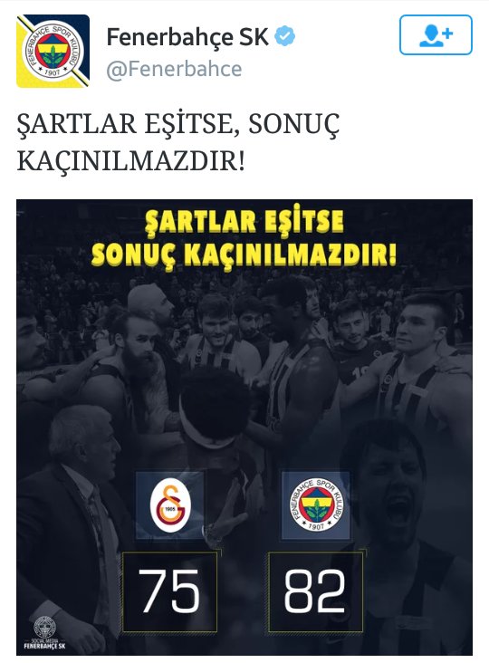 MaIierbil_'s tweet photo. Demek ki neymiş?
Boş olan #Galatasaray tribünleri,
Dolu olan #Fenerbahce tribünlerine eşitmiş... https://t.co/iSstn51wOu
