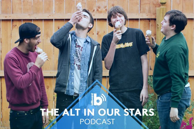 billboard's tweet photo. #AltInOurStars podcast: @ModernBaseball breaks down awesome new album “Holy Ghost” https://t.co/0JYZVvHv2X https://t.co/jGiKYFviBI