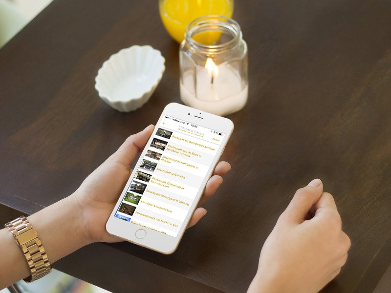 Weer een hele mooie informatie- en inspiratiebron: de app van Mieke Sanders!