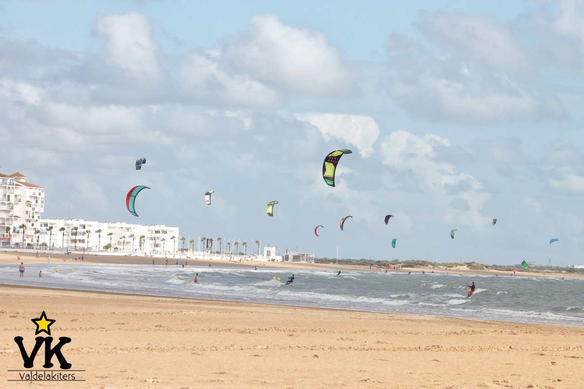 #kitesurf en #Valdelagrana #Andalucia #Spain  :)
