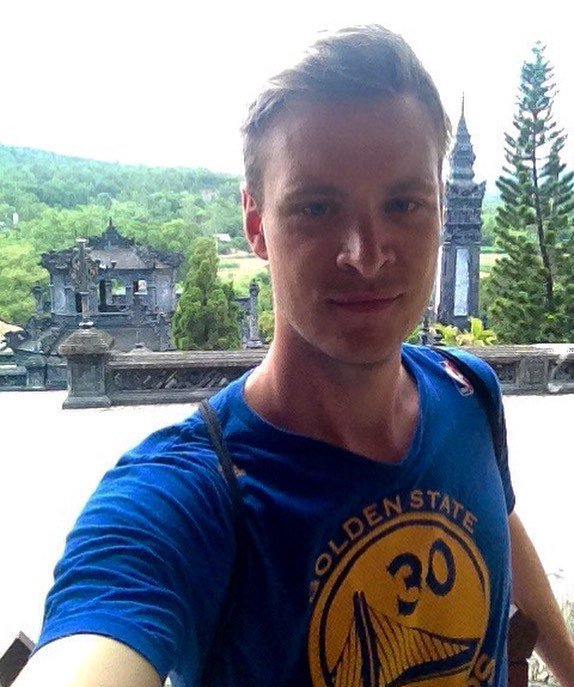 warriorsselfie's tweet photo. Celebrating the @warriors game 7 victory at the Khai Ding Tomb in the rain #gowarriors #dubnation #hue #vietnam by … https://t.co/WAq4eodAYK