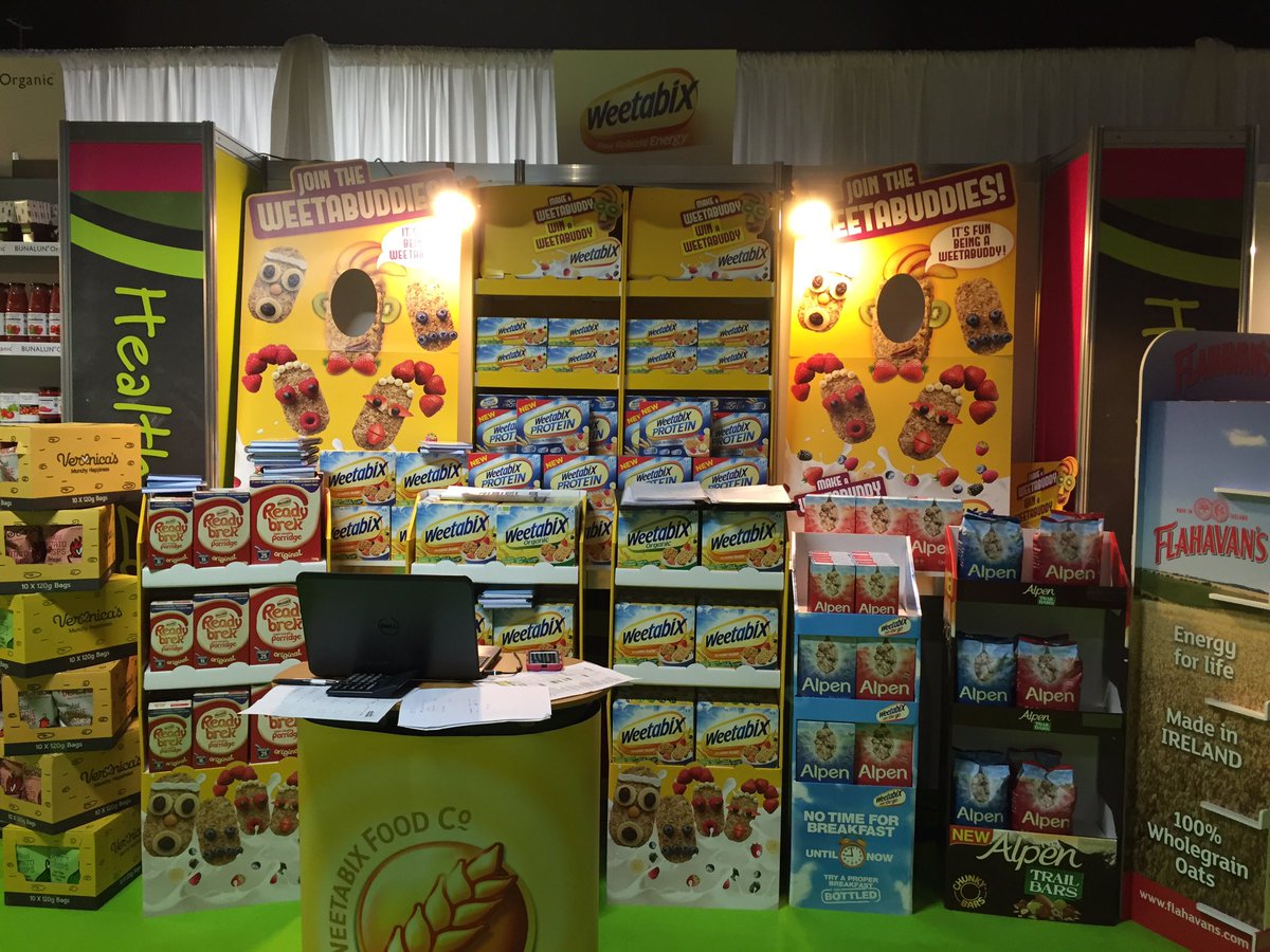 PrimelineSales's tweet photo. @weetabix all go in the #HealthZone @SPARIreland @EUROSPARIreland @MACEIreland @londisireland #BWGTradeShow2016 https://t.co/TMvJoUwHM5