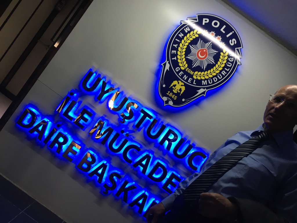EGM Uyusturucuyla mücadele daire baskanligini ziyaret ettik Ankara