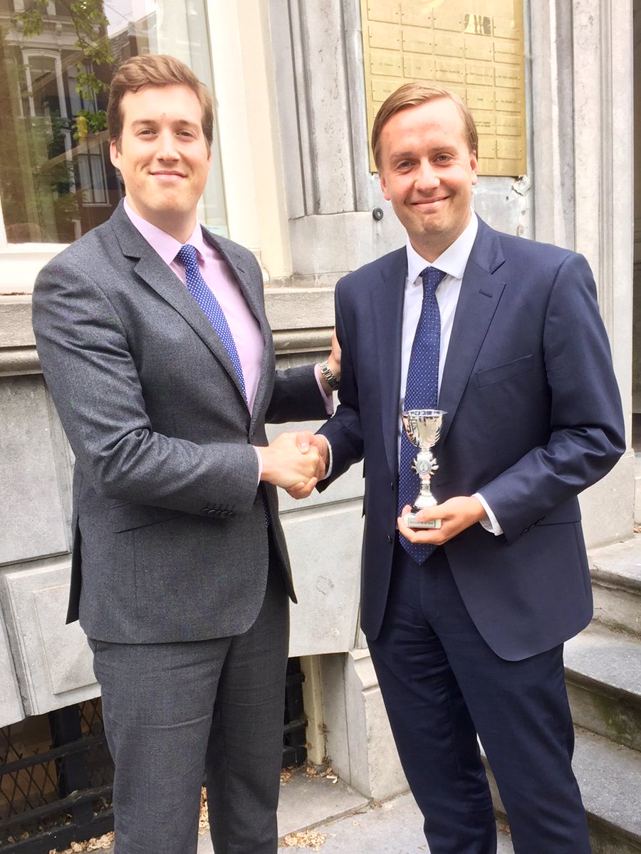 Congratulations to James Lodge in our Amsterdam office for receiving employee of the month! #topemployee