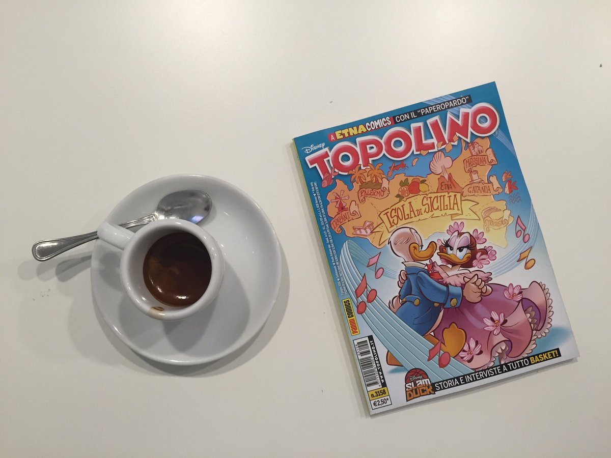 dferraguto's tweet photo. Caffè... letterario."Paperopardo" strumento di marketing territoriale con @TopolinoIT @etnacomics #Catania #Sicilia https://t.co/b1qJO2D3fH