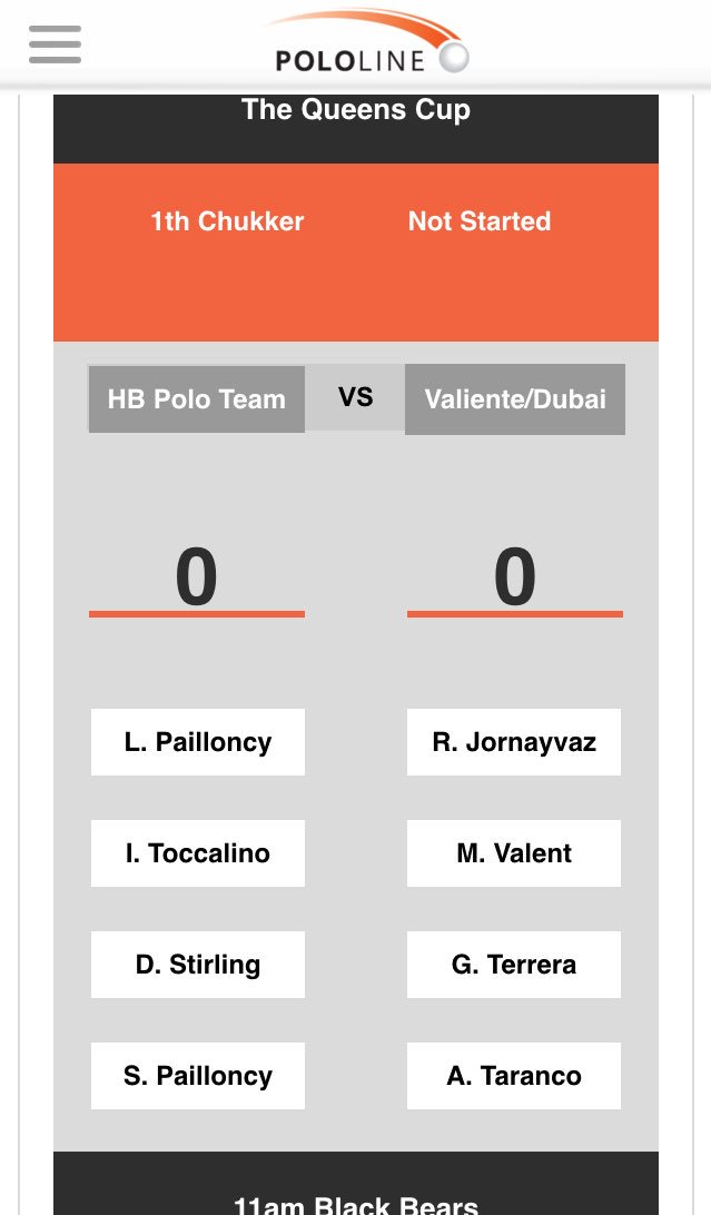 Pololine's tweet photo. #queenscup2016 knockout phase
#bbears
11am HB v Valiente
#Coworth
1pm Apes Hill v Sifani
3pm Talandracas v La Bamba https://t.co/AVySfhQiUT