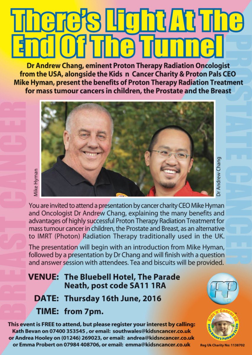 Fantastic opportunity to learn about cutting edge cancer treatment in the USA. Contact us to reserve your place.