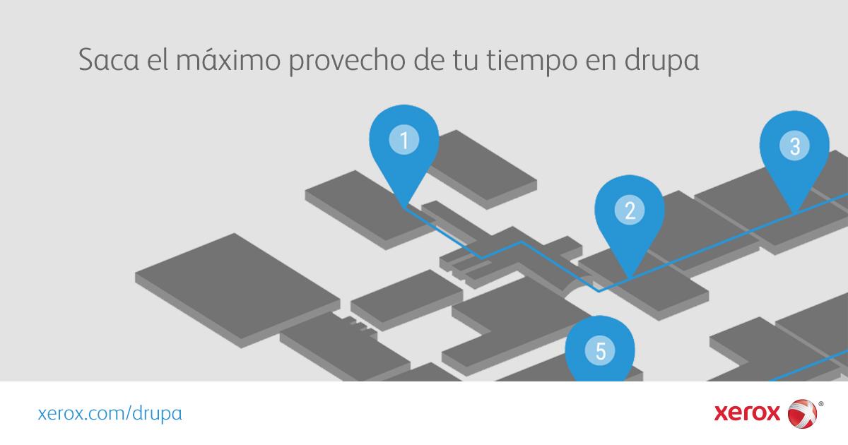 XeroxEspana's tweet photo. ¿Cómo sacar el máximo provecho de drupa  con tanto que ver y hacer?  https://t.co/52GWs2a06S https://t.co/RtyVSjR6c3