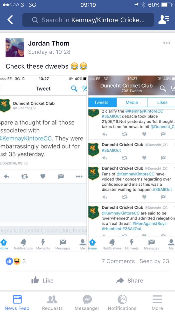 Dunecht Cricket Club (@dunecht_cc) on Twitter photo Big shout to <a href="/Jordan_Thom/">Jordan Thom</a> for the recommendation! We've updated our Twitter bio accordingly ๐๐ป Big shout to <a href="/Jordan_Thom/">Jordan Thom</a> for the recommendation! We've updated our Twitter bio accordingly ๐๐ป