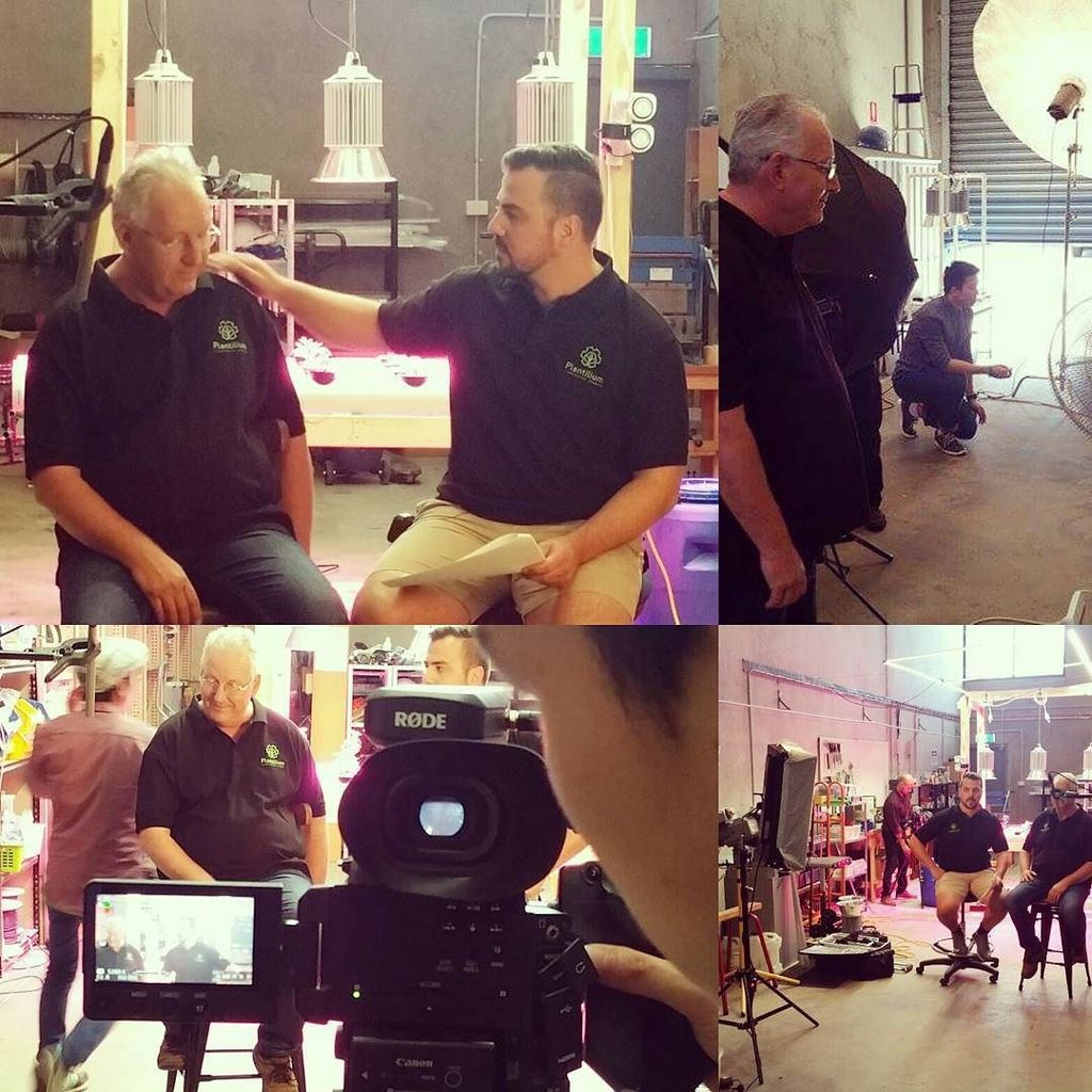 Crowd Funding Shoot 
#growlight #growlights #hydroponics by plantilium
