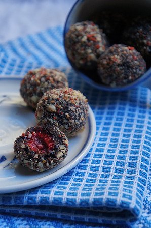 Vegans! Check out the tasty treats from local food producer <a href="/ElspethHumm/">Elspeth Humm</a>.  Find her in Market Place this Sunday.