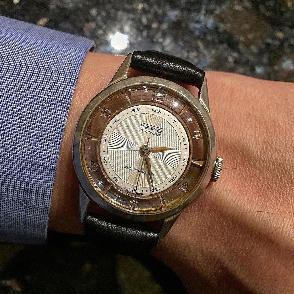 ift.tt/1TzXkn3 Presented for your viewing pleasure is a FERO FELDMANN Skeletonised 15J plated Gents watch…