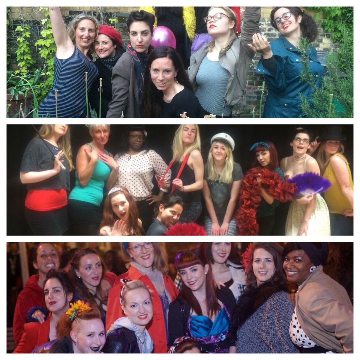 burlesquecheek's tweet photo. We have been having so much fun over the last week. Look at all those happy faces @May_DenVoyage &amp; @AuroraGalore ❤️‍ https://t.co/yy4RIS5zB2