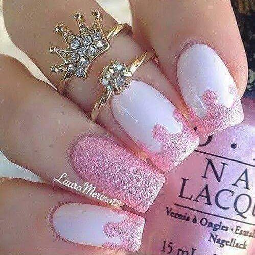 OMG
#nailstyles #nail #nailart #nailstagram #nails #uñas #esmaltes #style #pinknails #whitenails #brillo #chicaa #c…