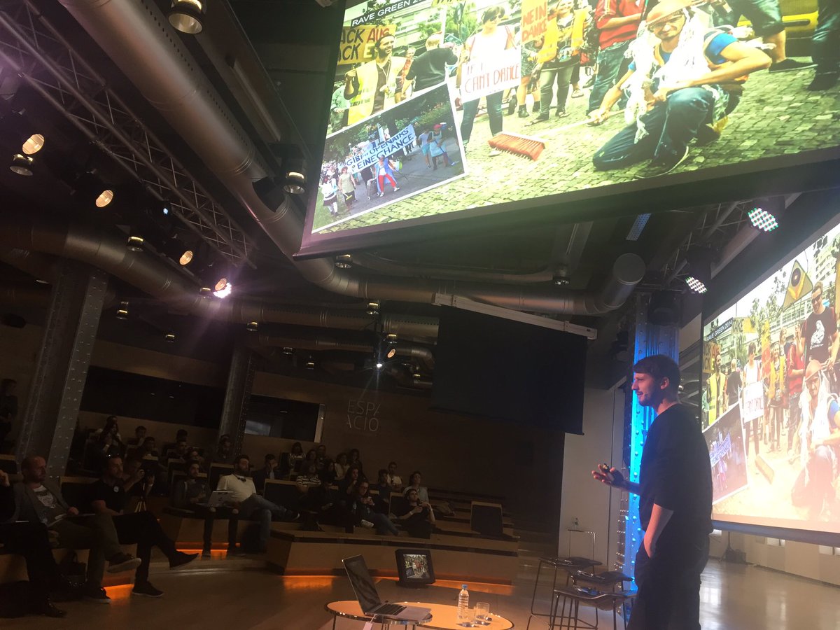 By demonstrating you can make a positive difference Lutz <a href="/clubcommission/">clubcommission</a> <a href="/MadridMusicDays/">Madrid Music Days</a> #mmd2016 #nightlifematters