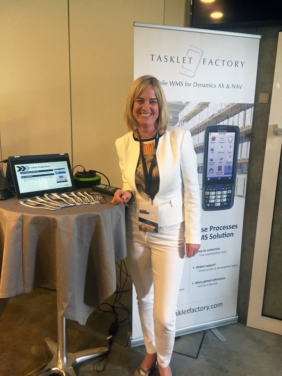TaskletFactory's tweet photo. A photo from today's event - CORNATOR's Customer Day! #MobileWMS #MSDynNAV #warehousemobility #barcodescanning https://t.co/JWd7SQ6ssB