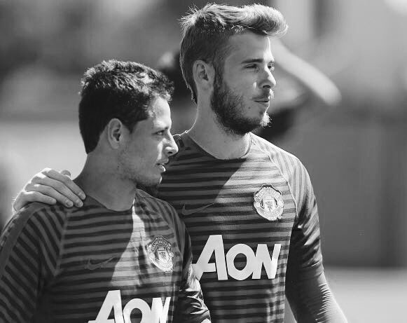 D_DeGea's tweet photo. Siguen pasando los años hermano! Muchísimas felicidades y que celebres muchos goles con @miseleccionmx en #Copa100 https://t.co/IfzULFCRgE