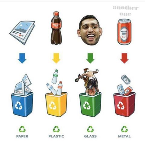 boxingdailycom's tweet image. Remember to recycle my peeps. LMAO!!!!!😂😂😂😂