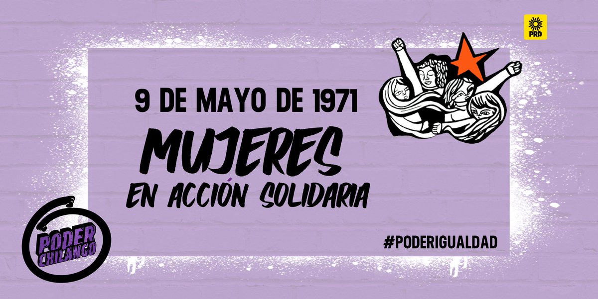 PoderIgualdad's tweet image. Se inició en mayo de 1971 y no ha parado. Este 5 de junio #PoderIgualdad tomará las urnas #VotaPRD