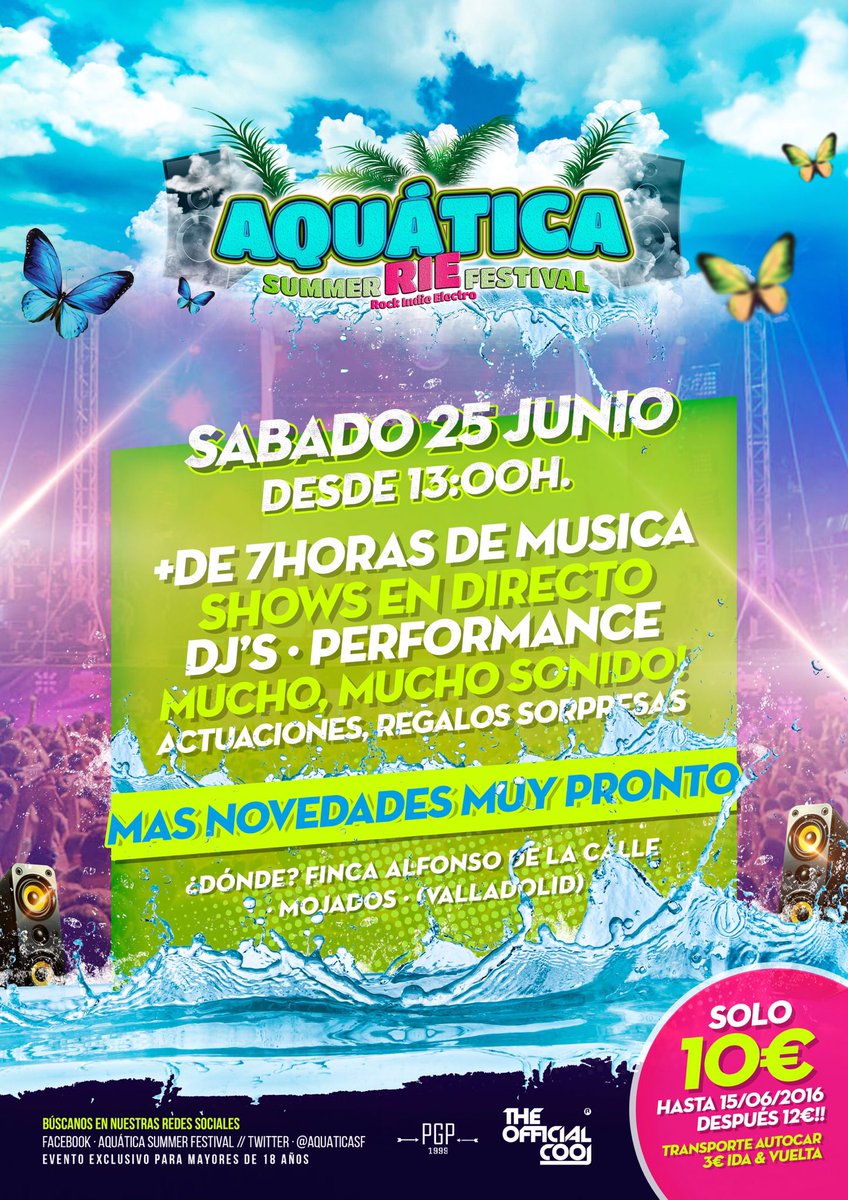 Entradas ya a la venta!

#AquaticaSF