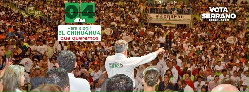 URchihuahua1's tweet photo. Estés 5 de Junio #VotaSerrano #4VotosAlPRI vamos por #ElCaminoSeguro con @EnriqueSerranoE https://t.co/46if7IgY2V