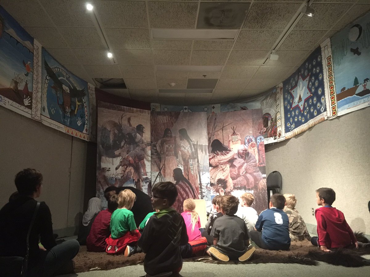 TerryMassey's tweet photo. Had a great time accompanying the @dp_school Grade 2 & Grade 2/3 classes to @royalsaskmuseum #MakeTimeForKids https://t.co/0fVKbso91s