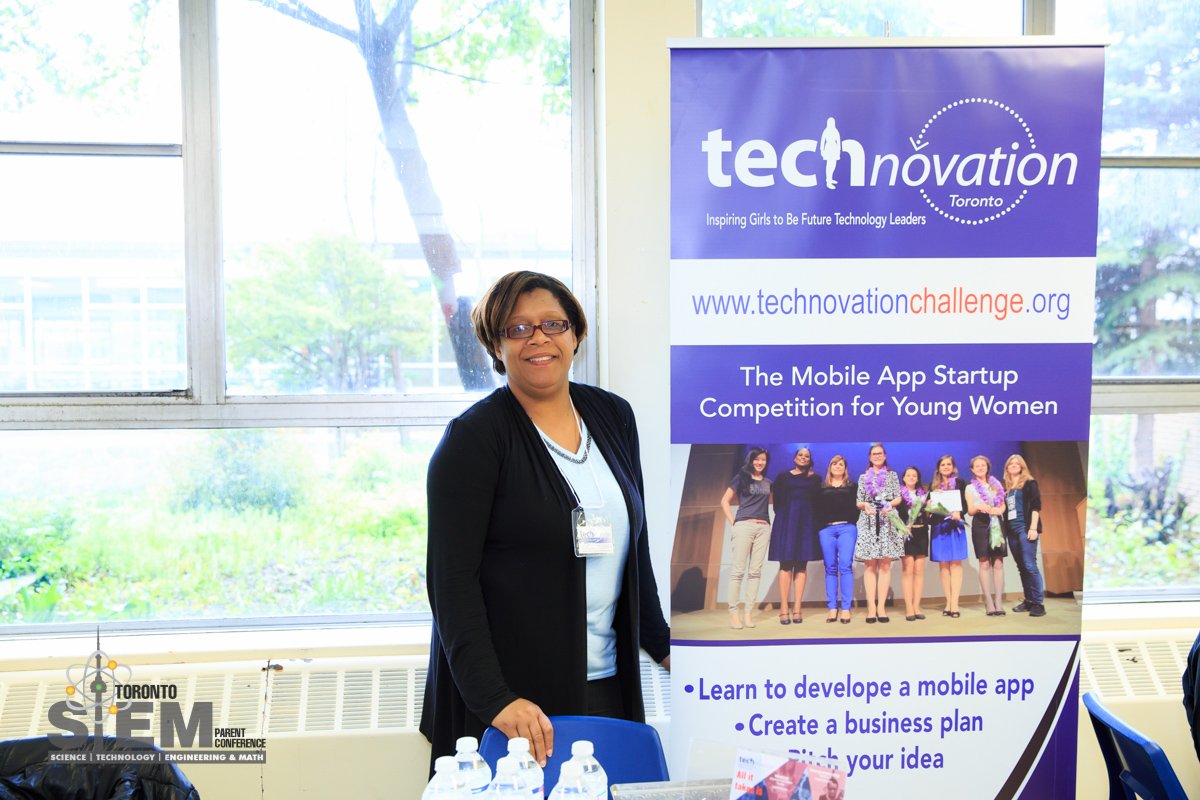 STEMconference's tweet photo. Thank you @technovationTO for exhibiting at the STEM Parent Conference. Looking forward to next year's conffence. https://t.co/jJqTGmoVYQ