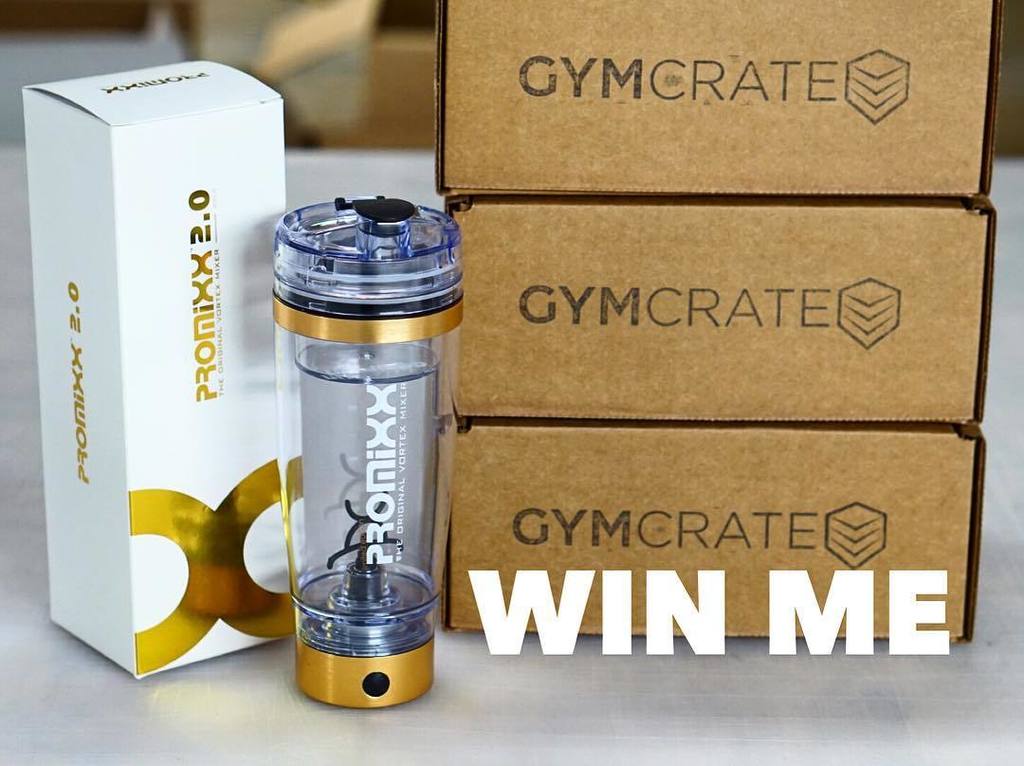 thegymcrate's tweet photo. 🚨🚨🚨🚨Enter to win this incredible mixer from @promixxmixer!! All month Long all you need to… https://t.co/TerpT8nwCu https://t.co/xYJHq5Ibi4