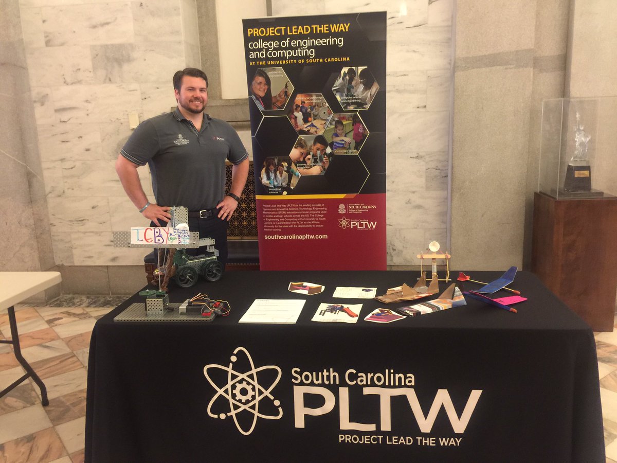 PLTW represented <a href="/Boeing/">The Boeing Company</a> Impact Day at SC Statehouse