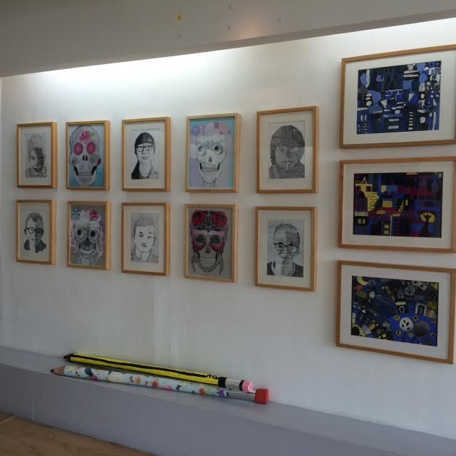 WestEndGallery1's tweet photo. #childrenart exhibition by Leysland High School @ThinkLeics @Creative_Leics @ttdleicester in gallery to Sat 11 June https://t.co/jJ90PqLFuW