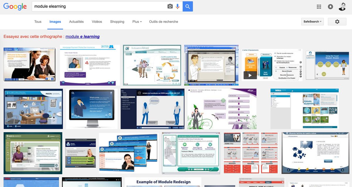 360Learning's tweet image. Avez-vous tapé &quot;Module Elearning&quot; dans Google &amp;gt; google.fr/search?q=modul… #PeurPanique #FrenchEdTech