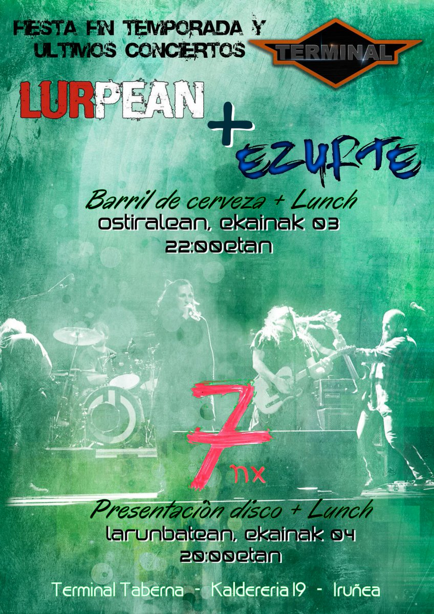 ezurte's tweet photo. El viernes estaremos dándolo todo https://t.co/fu4Lm3INq8