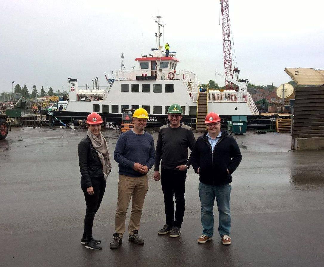 E-ferry project tweet media
