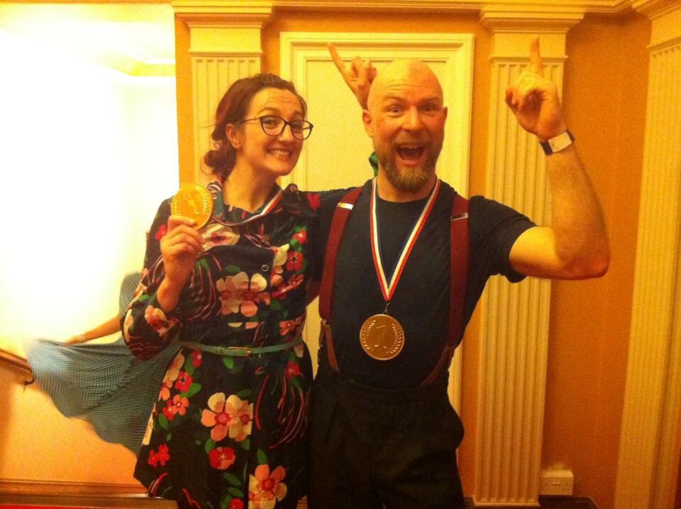 Def showing off now: we have award winning team members. Sandy won the Fast and Furious at #LSF2016 this weekend!