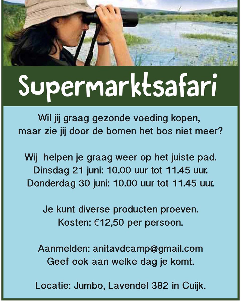 #supermarktsafari bij Jumbo Cuijk. #gezondevoeding #bewustekeuze #hormoonbalans <a href="/DeHormoonfactor/">De Hormoonfactor</a> <a href="/Eetspiratie/">Eetspiratie</a>
