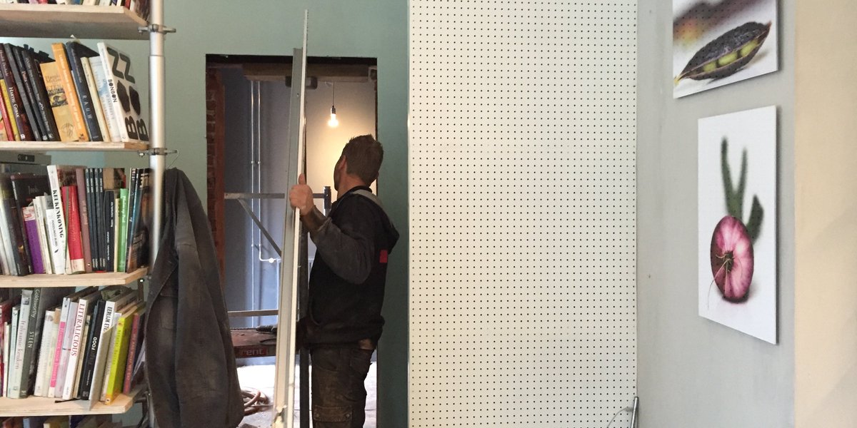 we are happy to share that our new project space is almost ready since the last hurdle: bit.ly/1UgFnZa