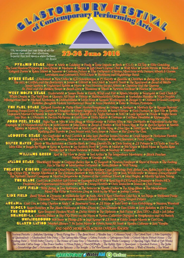 lotoaudio's tweet photo. Por supuesto, el audio en @GlastoFest es @funktionone 
#FunktionOne

https://t.co/zVW11OeNRK https://t.co/ij6sQGfk2x