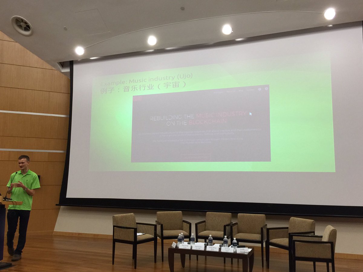 cloudventurous's tweet photo. @sgSMU @skbi_smu #blockchain existing applications @UjoMusic @ethereumproject #insureth #sgfintechfest https://t.co/MHBcvTjAww