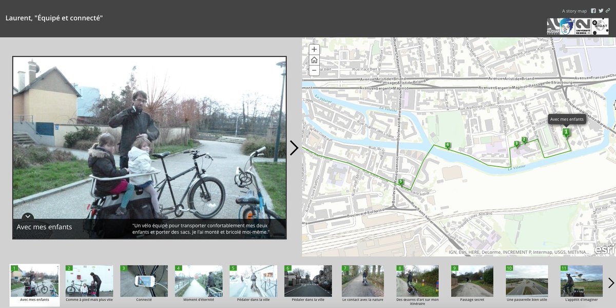 Fabriquer son vélo adapté à ses usages. Rennes 20 juin Prez #velo#ville @cyclehaul
arcgis.com/apps/MapTour/i… #storymap