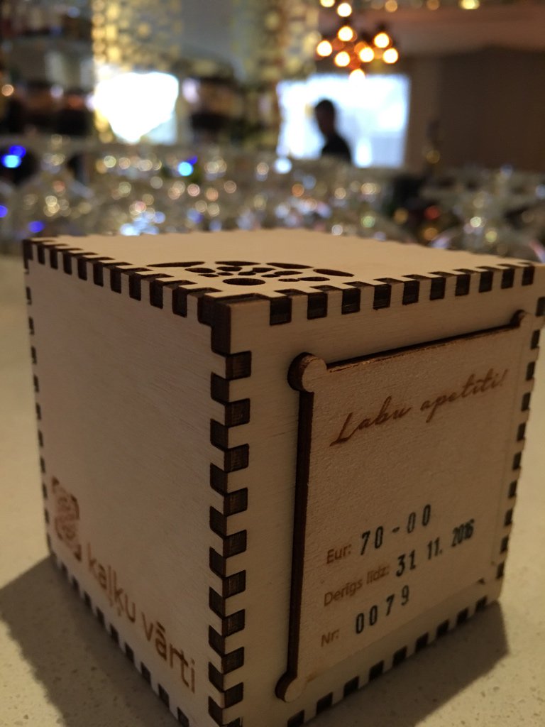 Mūsu dāvanu kartes jaunais veidols! Lieliska dāvana svētkos!