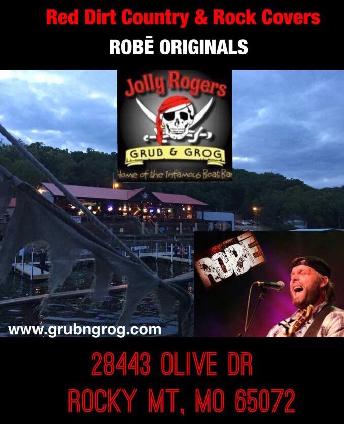 Friday night?  You, us, and a #RedDirt #Country #Rock plank walk at #LakeOfTheOzarks