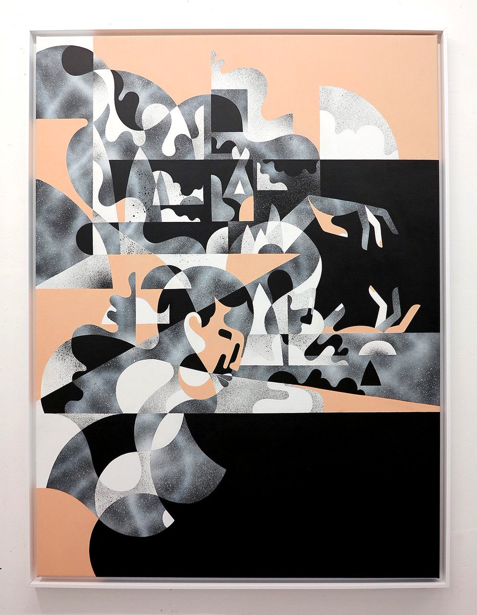 giampietro_d's tweet photo. #JamesReka guides us through #Mirage at @GalerieMATHGOTH! Interview on @Bestreet! https://t.co/UK5uOTh0l0 #bestreet https://t.co/cC3iRohlCJ