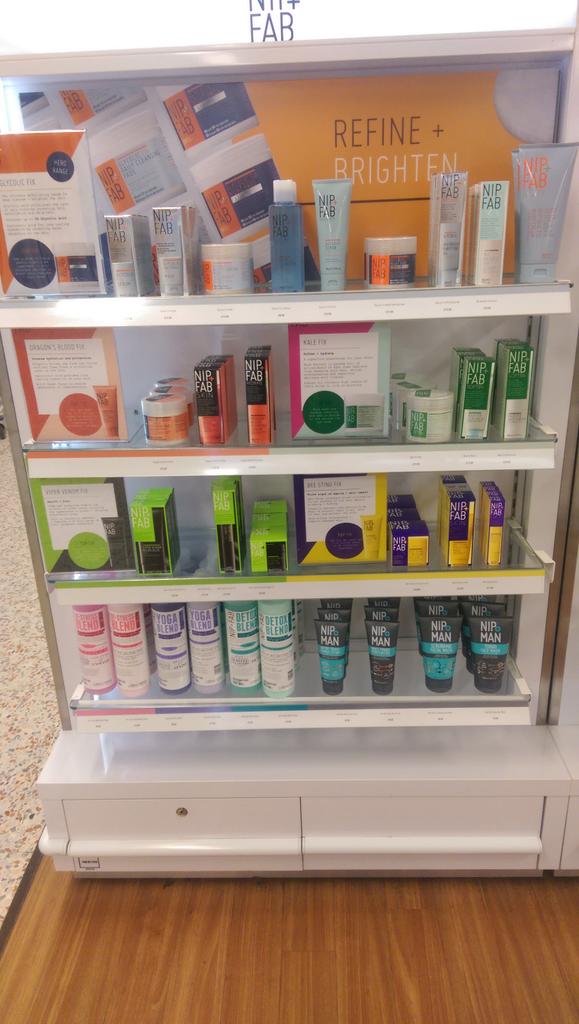Tescobeauty2971's tweet photo. New in at Tesco beauty Stockton
 NIP+FAB  a fabulous skincare and body care #glycolicfix #kalefix #dragonsbloodfix https://t.co/8efSm7MSDe