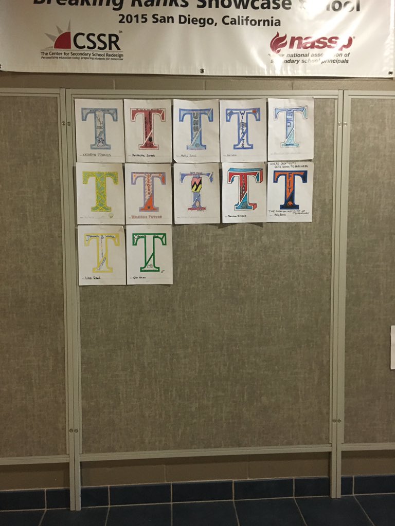 NHNClassOf2016's tweet image. Don't forget to decorate your T to add to the wall!!