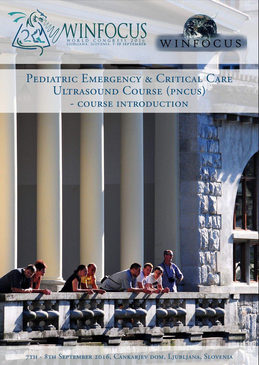 WINFOCUS's tweet photo. Come learn #POCUS from Dbest! #StarFaculty ๐ @Drstephjd @PEMPOCUS #Pediatric course #PNCUS #WINFOCUS2016 #Ljubljana https://t.co/KcSsB1HXdD