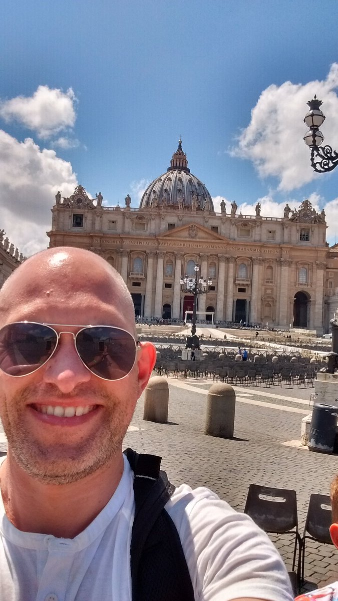#rome beautiful day but no Pope!