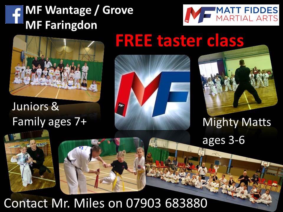 Want to try a free martial arts or ladies only kickboxing class? Call Mr Miles &amp; book in #Faringdon #Wantage #Grove