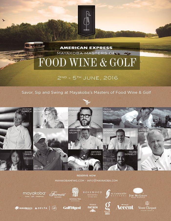Todos_Playa's tweet photo. Enjoy the best gastronomy and golf together in a unique experience at Mayakoba. https://t.co/EZsJawK3s0
