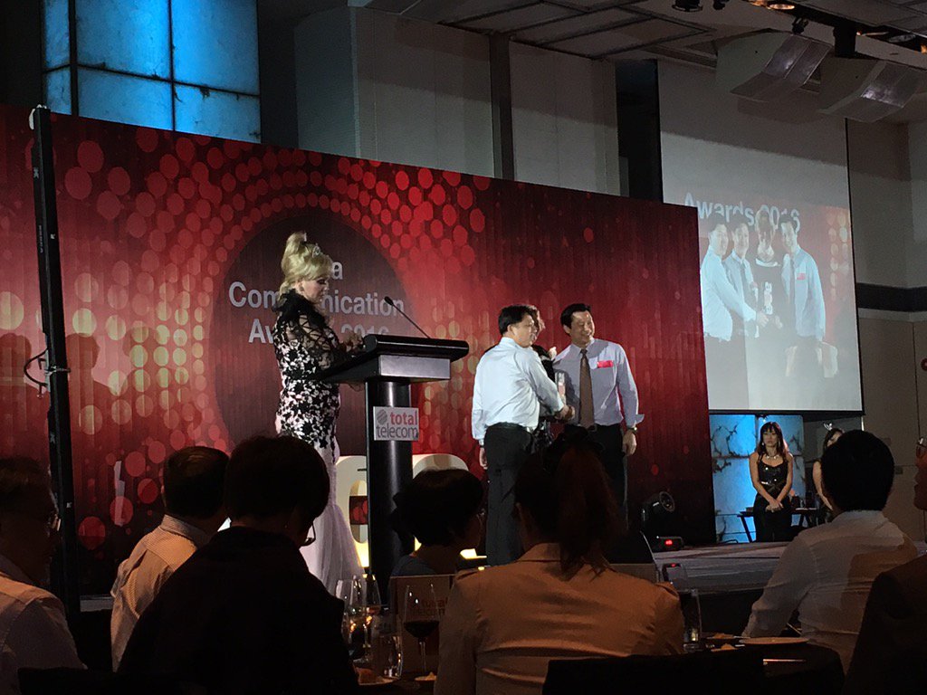SherrieHuang's tweet image. #Asia #Comminications #Award @totaltelecom: #Corporate #mobile o#perations - @Singtel (I am a #judge) @AnalysysMason